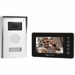 SCS SENTINEL VisioFirst 4.3 Interphone Vidéo Filaire Noir