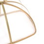BigBuy Home Couvre-vaisselle Polyester Bambou 35 x 27 x 22 cm