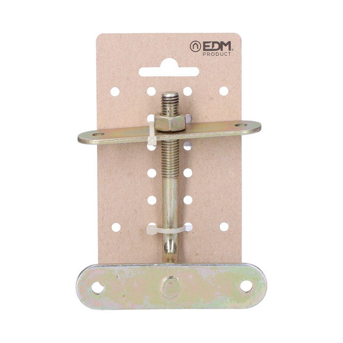 Edm Support de barandière réglable, Or vieux, 100 x 110 mm Edm Support de barandière réglable, Or vieux, 100 x 110 mm