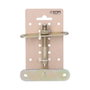 Edm Support de barandière réglable, Or vieux, 100 x 110 mm