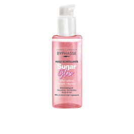 Byphasse Huile Brillante SUGAR GLOW 100 ml pour Peau et Cheveux
