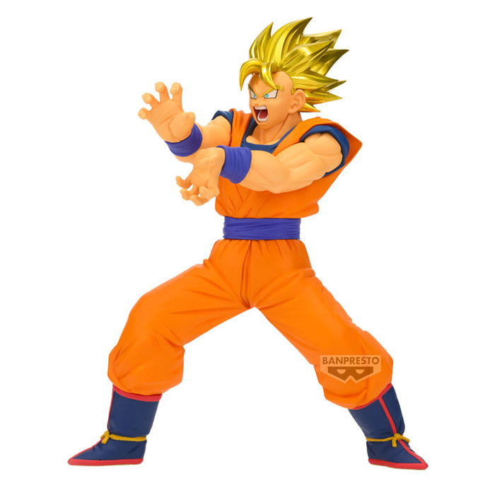 BANPRESTO Figura Super Saiyan Son Goku Blood Of Saiyans Dragon Ball Z 19cm BANPRESTO Figura Super Saiyan Son Goku Blood Of Saiyans Dragon Ball Z 19cm