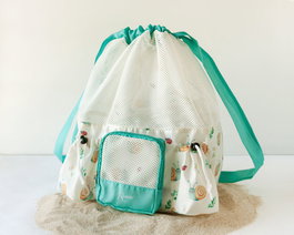 KioKids Sac de plage Caracoles Beige