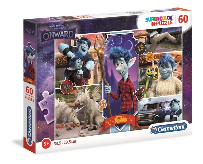 Clementoni Puzzle En avant de 60 pièces Clementoni Puzzle En avant de 60 pièces