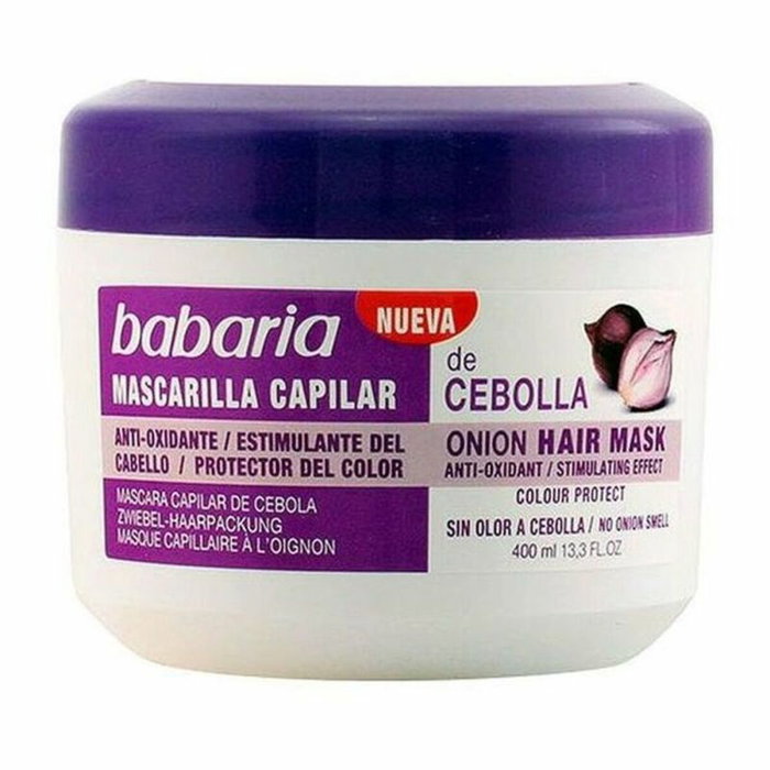 Babaria CEBOLLA Masque capillaire antioxydant 400 ml Babaria CEBOLLA Masque capillaire antioxydant 400 ml