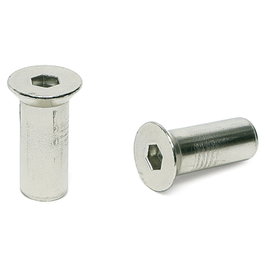 HERRAJES ALK TUBO UNION ALLEN.4 CABEZA CÓNICA d8 M6X20 zincado