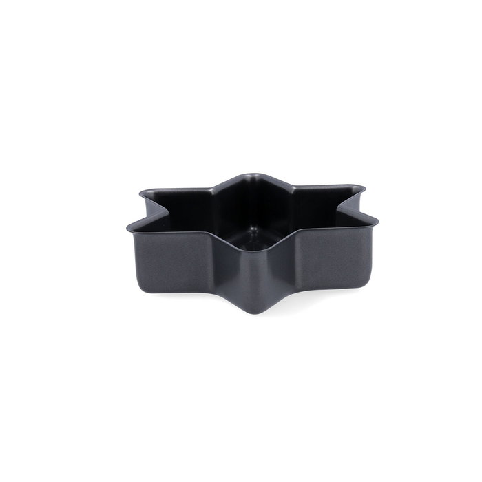 Quid Moule Étoile Acier Carbone Sweet Grey Gris 21x5 cm (12 Unités) Antiadhésif Quid Moule Étoile Acier Carbone Sweet Grey Gris 21x5 cm (12 Unités) Antiadhésif
