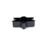 Quid Moule Étoile Acier Carbone Sweet Grey Gris 21x5 cm (12 Unités) Antiadhésif