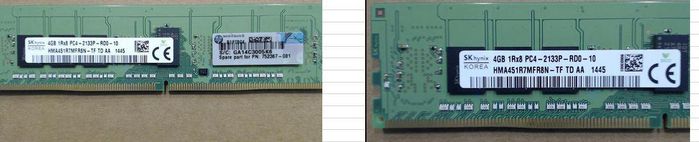 Hewlett Packard Enterprise Kit Mémoire 4GB (1x4GB) Single Rank x8 DDR4-2133 CAS 15-15-15 Registered pour serveurs Hewlett Packard Enterprise Kit Mémoire 4GB (1x4GB) Single Rank x8 DDR4-2133 CAS 15-15-15 Registered pour serveurs