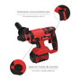 Wolfpack Linea Profesional Marteau perforateur SDS Plus 20V 4Ah avec maletín