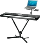 QUIKLOK Support pour Clavier QLY40 Format Y Profil Simple Noir Acier Pliable 99kg