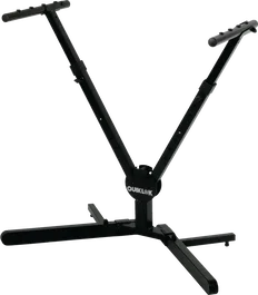 QUIKLOK Support pour Clavier QLY40 Format Y Profil Simple Noir Acier Pliable 99kg