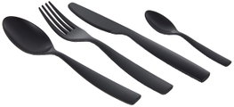 Alessi Set de couverts 4 pièces en mélamine MW74S4