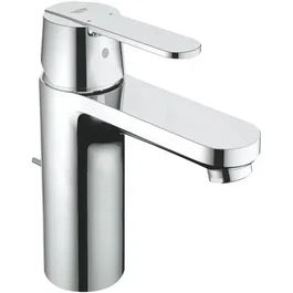 Grohe Robinet Mitigeur Lavabo Get 23454000 avec Tirette et Bonde, Finition Chrome StarLight, Faisant Économie d'Eau, Qualité Allemande