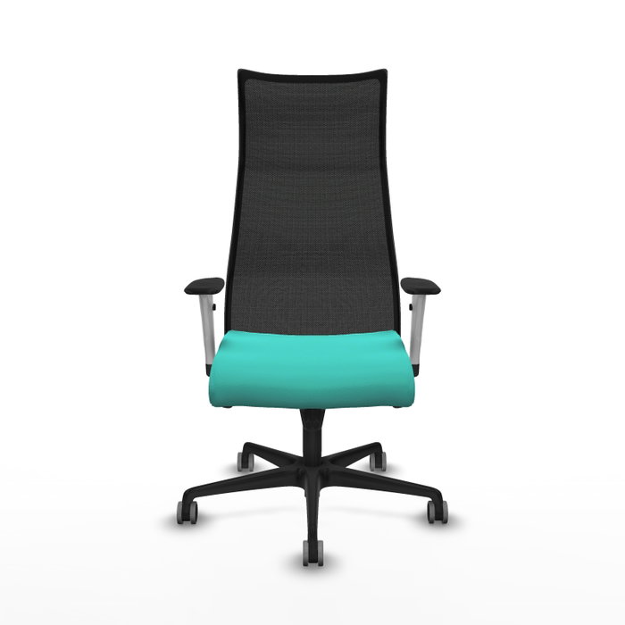 Piqueras y Crespo Chaise de Bureau Albacete Turquoise et Noir Piqueras y Crespo Chaise de Bureau Albacete Turquoise et Noir
