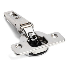 Salice Silentia+ - Paire de charnières amorties pour porte, ouverture à 110°, cazoleta Ø35 mm, montage avec filetage pour bois, coude coudé