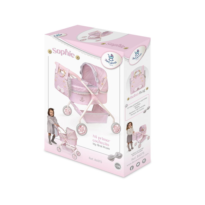 Decuevas Mi primer coche de muñeca Sophie pour poupées jusqu'à 42 cm Decuevas Mi primer coche de muñeca Sophie pour poupées jusqu'à 42 cm