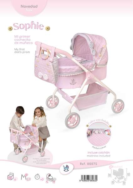 DECUEVAS Mi primer coche de muñeca Sophie DECUEVAS Mi primer coche de muñeca Sophie