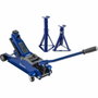 Michelin Cric hydraulique rouleur 1,8T + 2 Chandelles 2T, Bleu