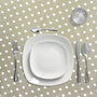 ORYX Nappe en rouleau beige à pois, 140 cm x 20 m