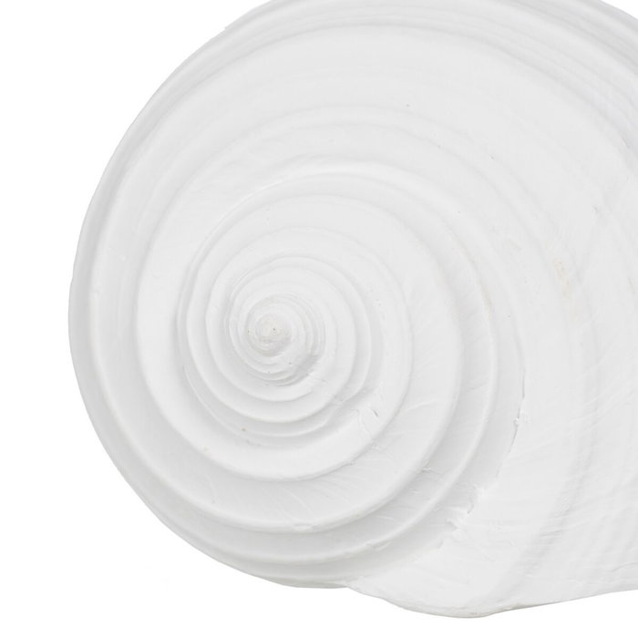 BigBuy Home Figurine Décorative Blanc Conque 15 x 11 x 9 cm BigBuy Home Figurine Décorative Blanc Conque 15 x 11 x 9 cm