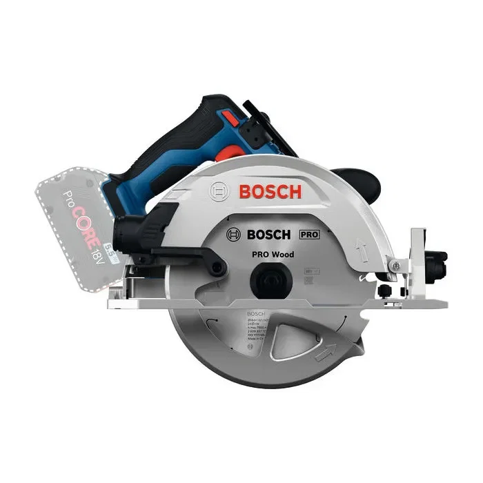 Bosch Professional Scie circulaire sans fil GKS 18V-68-2 18V 190 mm avec butée parallèle et lame de scie pour bois