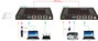 Vivolink Kit d'extension HDBaseT 100m - Émetteur/Récepteur HDMI 4K, IR, RS232, PoC, HDCP 2.2 pour transmission jusqu'à 100m