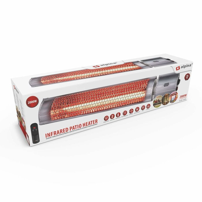 Chauffage Alpina Gris Chauffage Alpina Gris