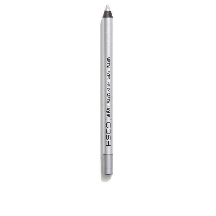 Gosh Crayon Eyeliner METAL EYES #004-Silver Stone 1.2 gr Finition Métallisée Gosh Crayon Eyeliner METAL EYES #004-Silver Stone 1.2 gr Finition Métallisée