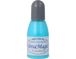 Tsukineko VERSAMAGIC encre de recharge brisa marina effet craie 20ml