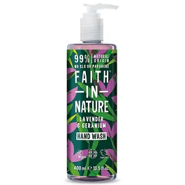 Faith In Nature Gel pour les mains Lavande & Géranium 400 ml