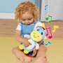 Molto Gusyluz Licorne peluche avec lumière et son - Jouet éducatif 24 cm - Fonctionne avec 2 piles AA incluses - Langues: espagnol, anglais