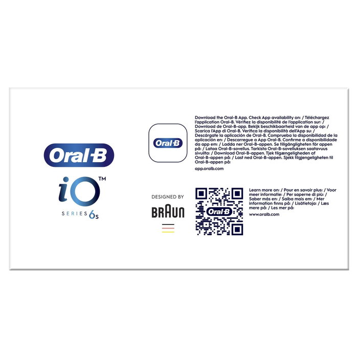 Oral-B iO Series 6 A.I. Brosse à dents électrique noir