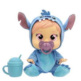 Imc Toys Muñeco Bebé Llorón Loving Care Disney W2 Stitch 27,4 Cm