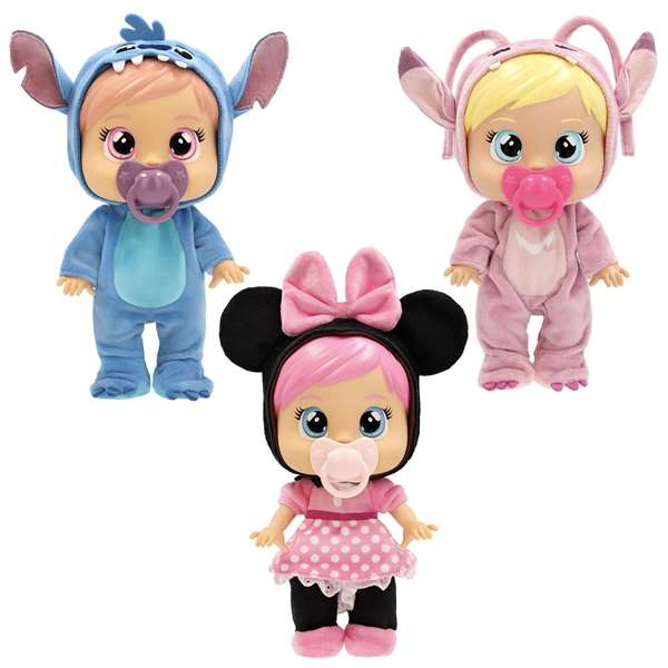 Imc Toys Muñeco Bebé Llorón Loving Care Disney W2 Stitch 27,4 Cm
