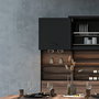 Emuca Porte-verres pour meubles Supra 1 rangée, longueur 340mm, Acier, Chromé