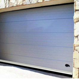 Burcasa Burlete Aluminium Garage avec Franges 2,50m Blanc