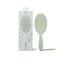 Framar Brosse Démêlante en Fibres de Blé - Couleur Neutrals Sage Fig, pour Tous Types de Cheveux Secs ou Mouillés, Extensions et Perruques
