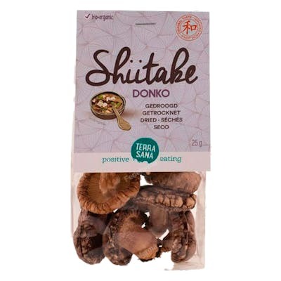 TERRASANA Shiitake Donko Bio 25g TERRASANA Shiitake Donko Bio 25g