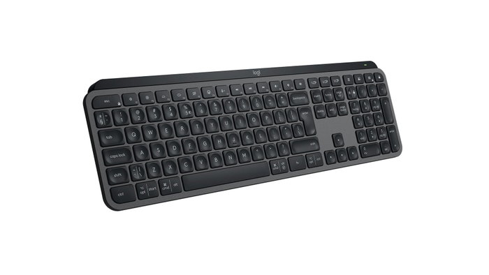 Logitech MX Keys S Clavier rétroéclairé Graphite QWERTY US