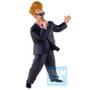 BANPRESTO Figura Ichibansho Announcer Masterlise Fierce Fighting Dragon Ball Z 22cm