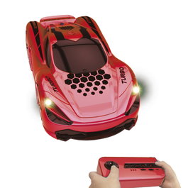 TACHAN Voiture RC Trepador - Voiture Télécommandée avec Ventouse pour Murs et Plafonds, 2 Modes de Jeu, Sons et Lumières, Chargeur Portable - Jouet Enfants +8 Ans