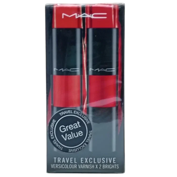 MAC Set Duo Versicolour Varnish Gloss à lèvres Brillant et Lumineux MAC Set Duo Versicolour Varnish Gloss à lèvres Brillant et Lumineux