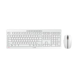 Cherry JD-8560EU-0 - Clavier et souris sans fil rechargeables, clavier QWERTZ allemand, pour bureau