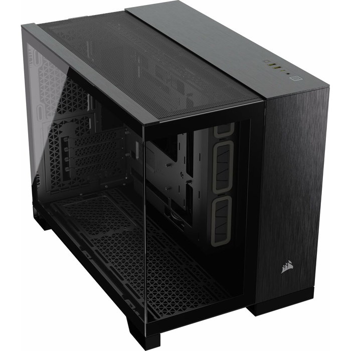 Corsair 2500X Boîtier PC mATX Black/Obsidian Aluminum Corsair 2500X Boîtier PC mATX Black/Obsidian Aluminum