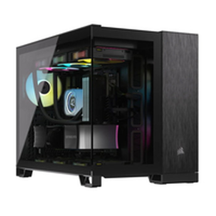 Corsair 2500X Boîtier PC mATX Black/Obsidian Aluminum Corsair 2500X Boîtier PC mATX Black/Obsidian Aluminum