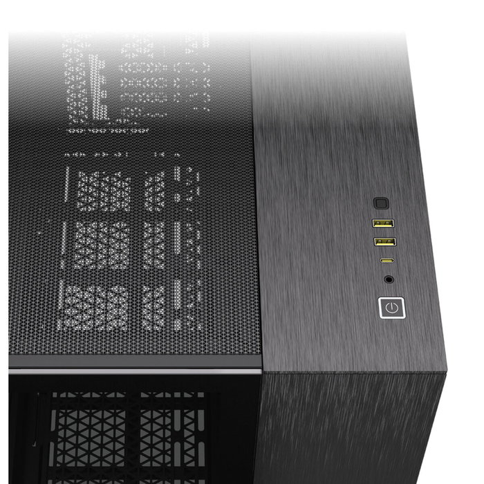 Corsair 2500X Boîtier PC mATX Black/Obsidian Aluminum Corsair 2500X Boîtier PC mATX Black/Obsidian Aluminum