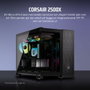 Corsair 2500X Boîtier PC mATX Black/Obsidian Aluminum