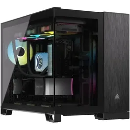 Boîtier PC Corsair CC-9011287-WW Obsidian Series 2500X mATX, aluminium noir