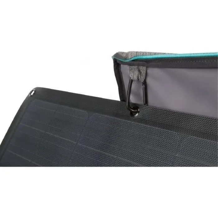 Ecoflow Panneau solaire portable 110W, silicium monocristallin, taux de conversion 23%